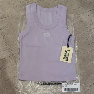 Daily Drills Lavender Tank Top